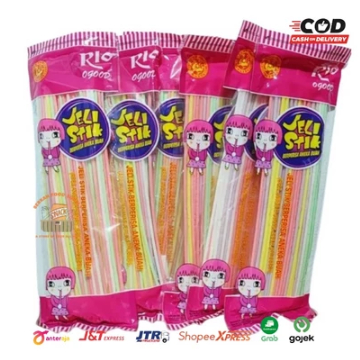 JELI STIK RASA ANEKA BUAH PERMEN JADUL