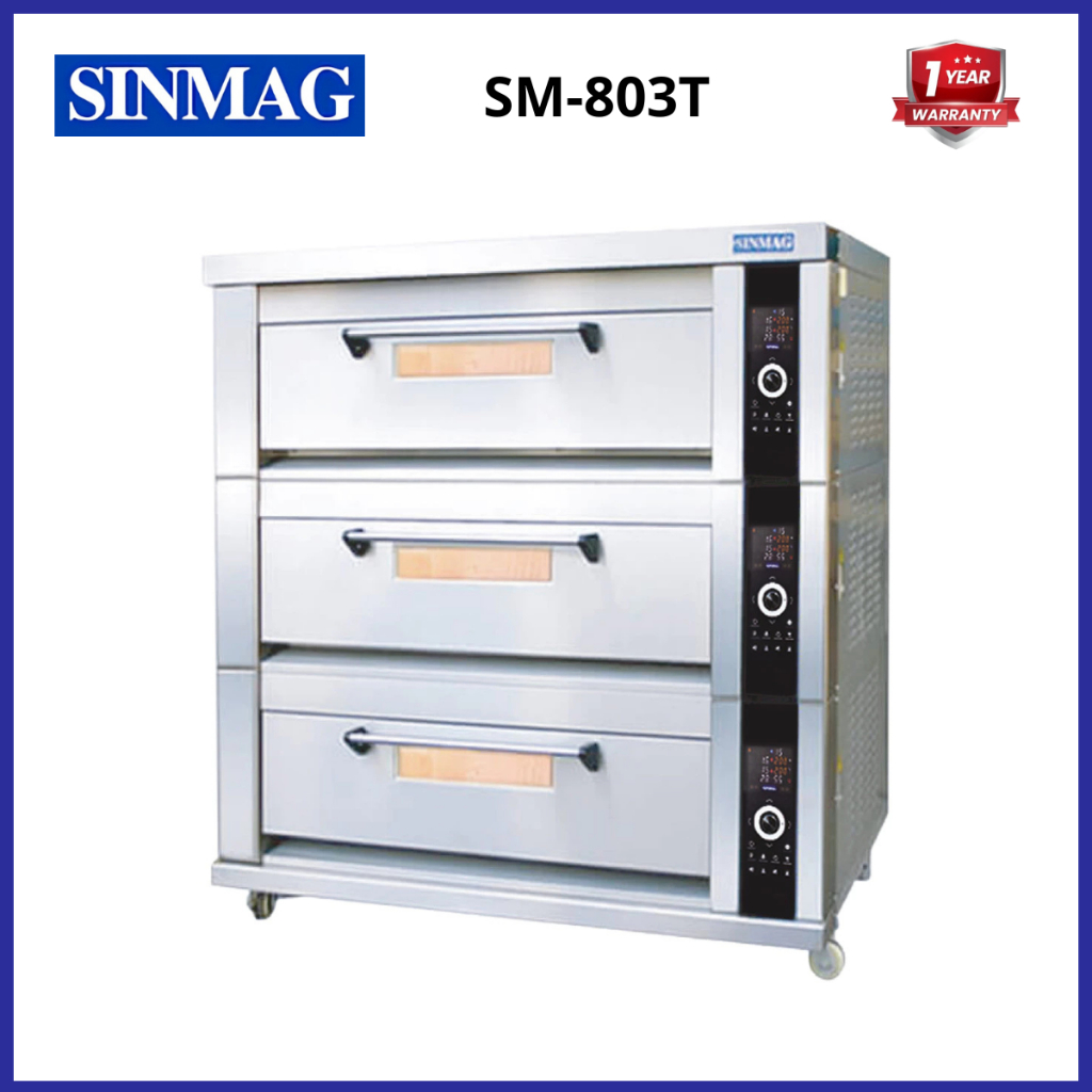 Gas Oven Sinmag SM-803T Gas Oven Series Sinmag (Stainless Steel Door) Garansi Original Sinmag