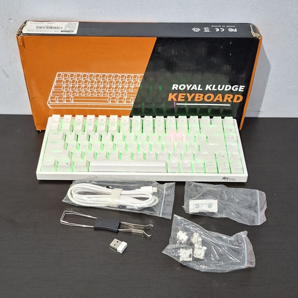 ROYAL KLUDGE KEYBOARD RK84 3 MODE