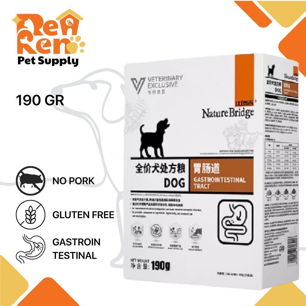 Nature Bridge Gastrointestinal Dog Wet Food 190grams