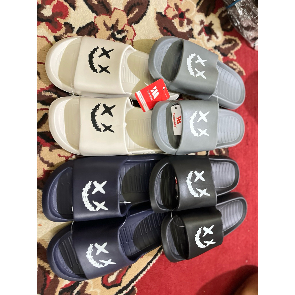 sandal slop cowo masakini/ slop pria keren