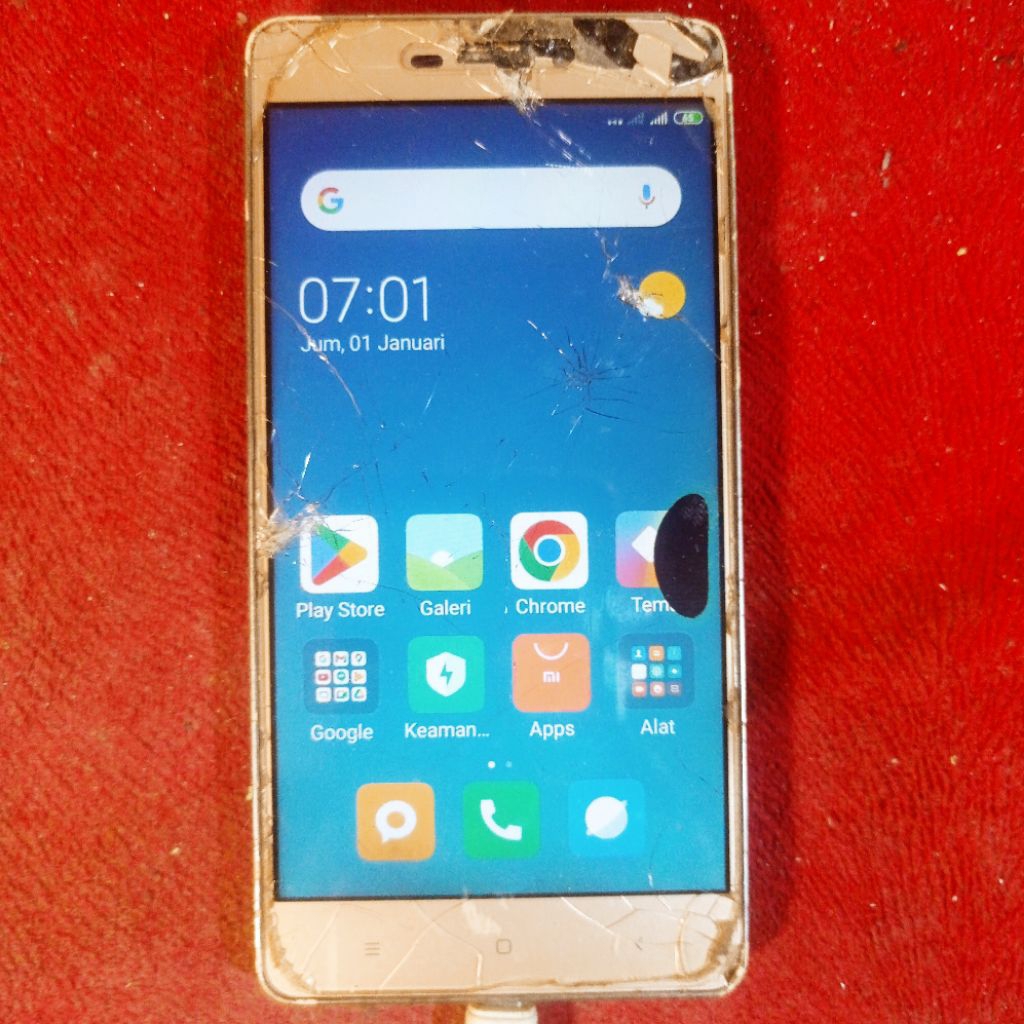 Mesin Redmi 3S Ram 2GB internal 16GB