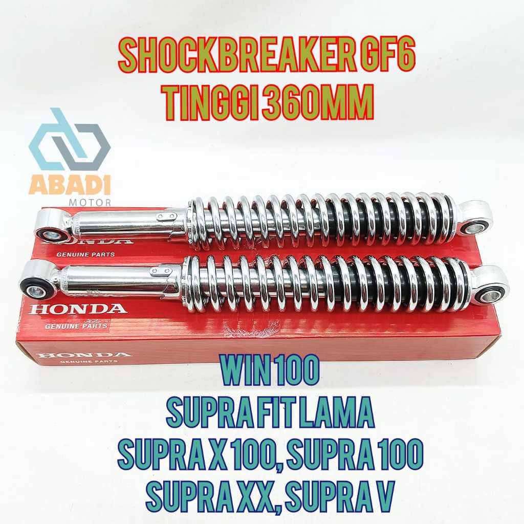 Shockbreaker Shock Belakang Ori Honda GF6 Win Supra X 100 Supra xx Fit Lama Supra V Shok Breker Orig