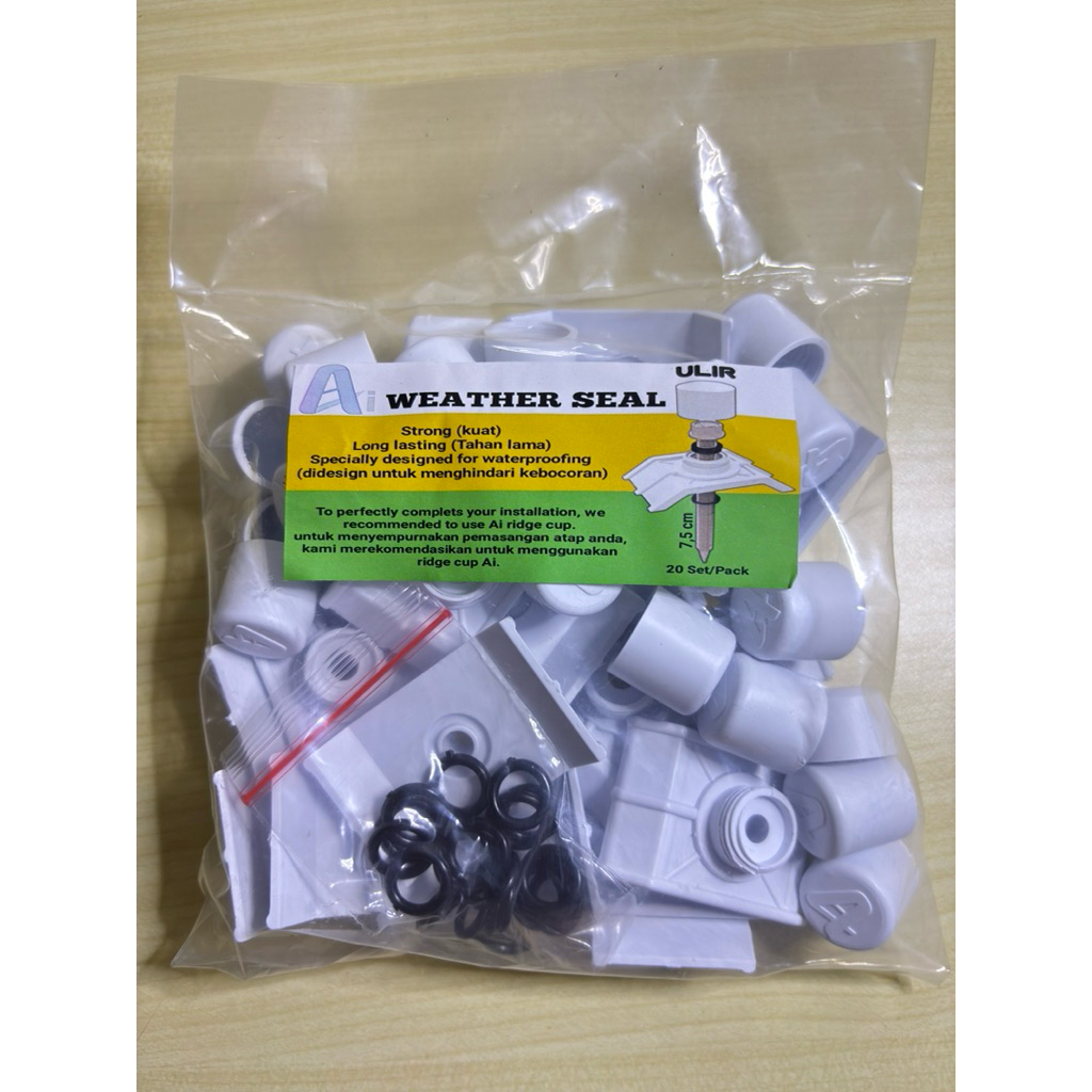 Roofseal Atap Alderon Double Layer | Lem Anti Bocor UPVC Waterproof Tahan Panas