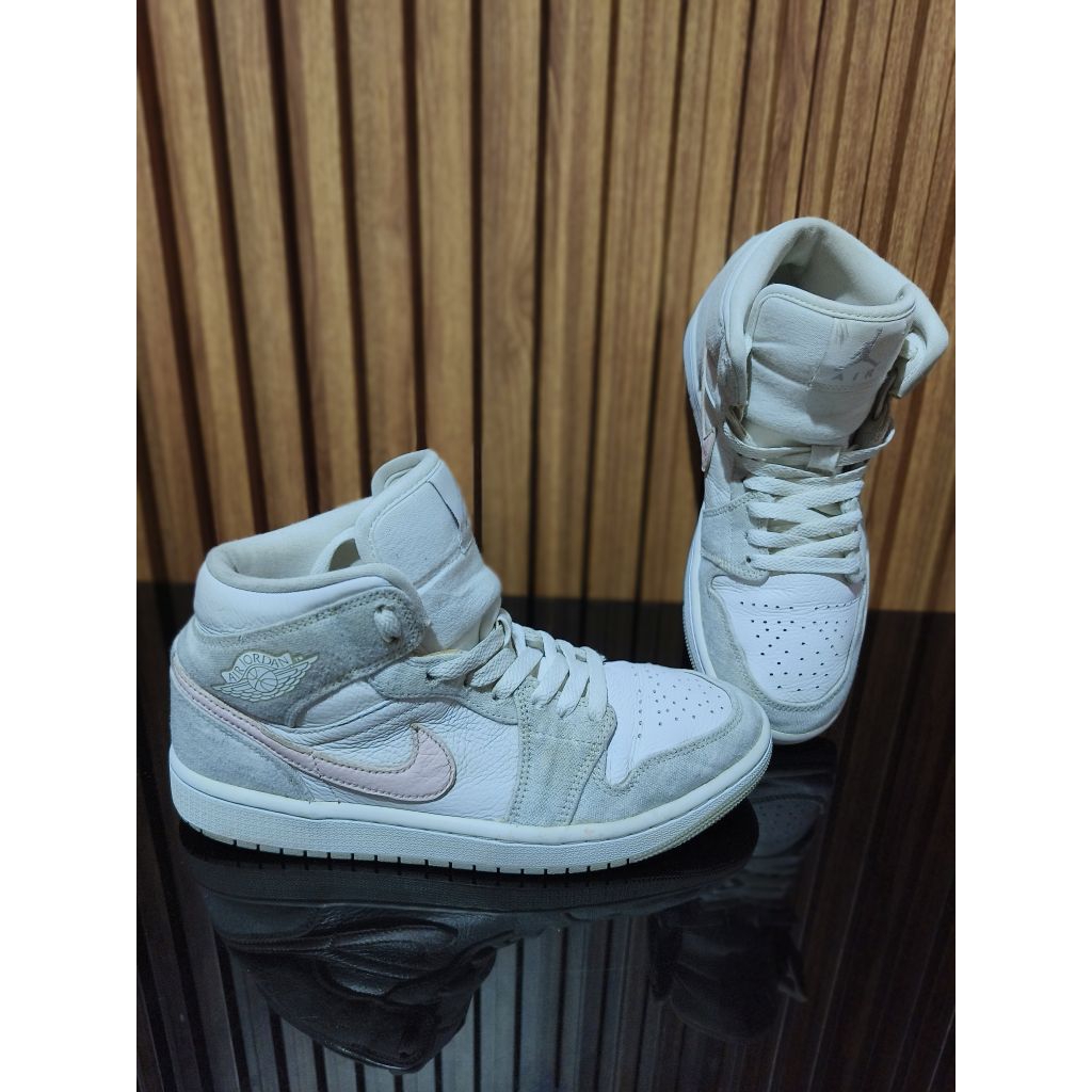 Nike Air Jordan 1 Mid SE Light Iron Ore size 40,5 insole 26cm