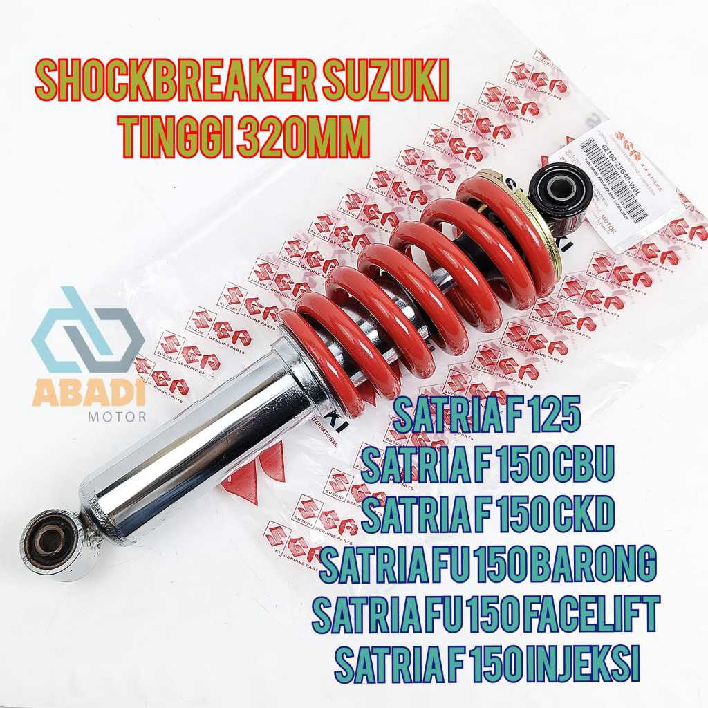 Shockbreaker Shock Belakang Ori Suzuki Satria FU 150 Karbu Satria F 150 Injeksi Shok Breker Original