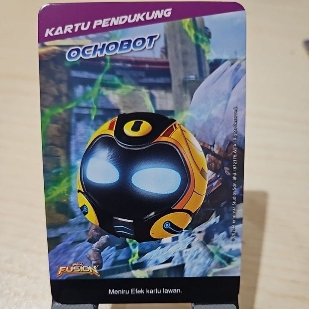 Monsta Galaxy Card Pek Fusion Kartu Boboiboy Ochobot Limited Edition