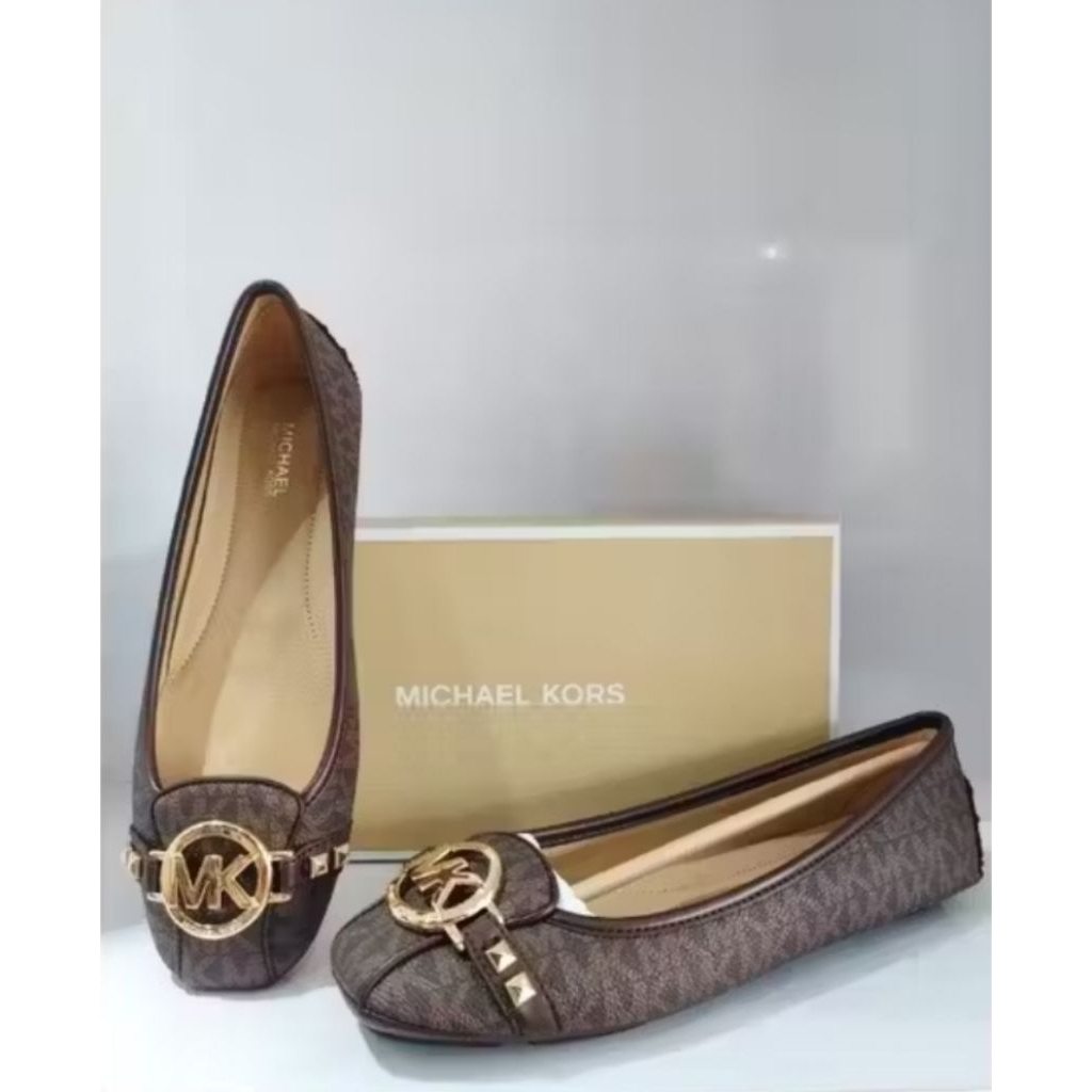 Sepatu original MK Fulton moc faux leather