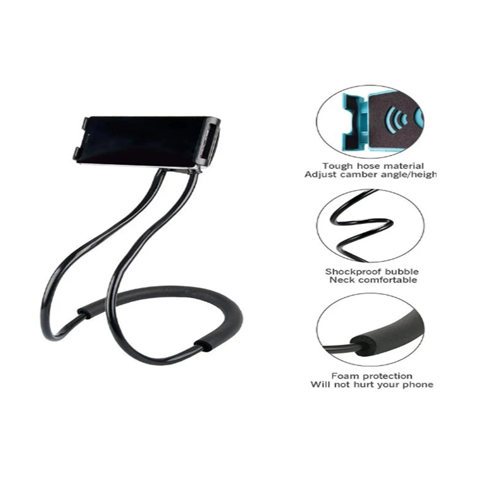 Lazy Neck Phone Holder/Lazy Neck Pod/Holder Leher/Lazy Hanging Neck Phone