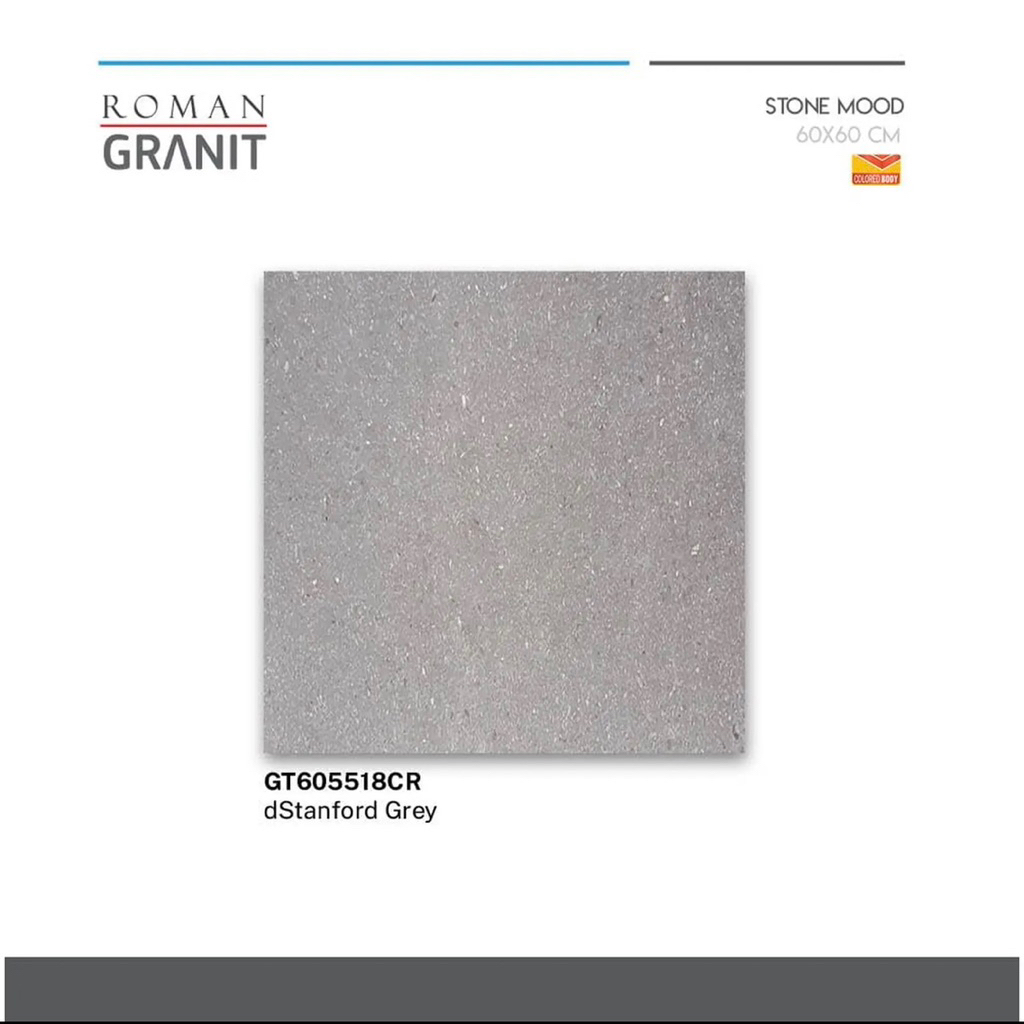 Roman Granit dStanford Grey/Granit Roman 60x60/Granit Carport/Granit Permukaan Kasar/Keramik Garasi/