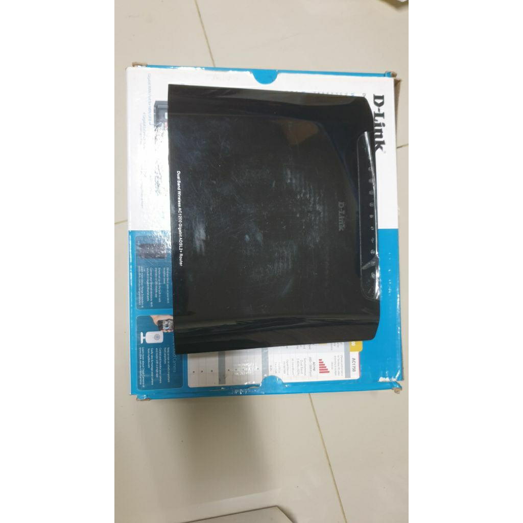 router dlink dsl 2880al ac 1200 gigabit  dual band