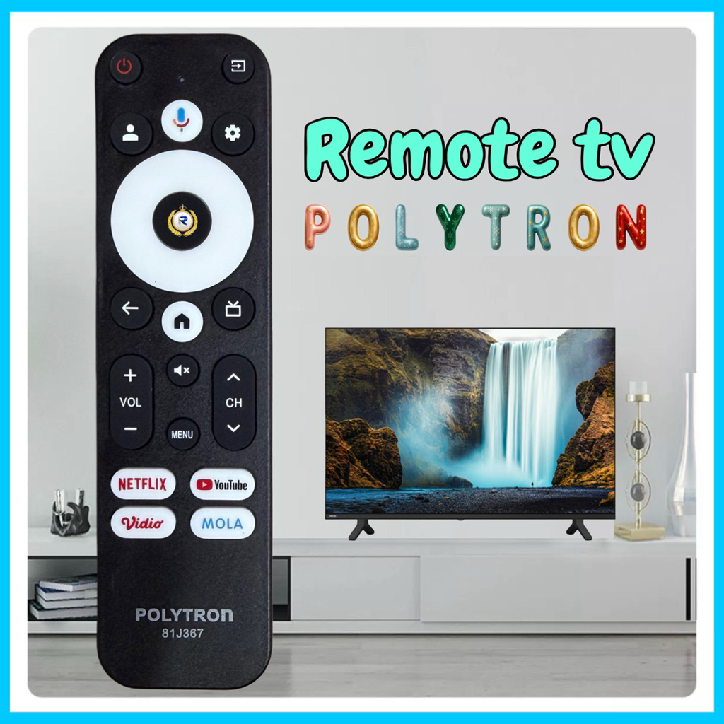 RMOT REMOTE TV ANDROID POLYTRON 81J367 II