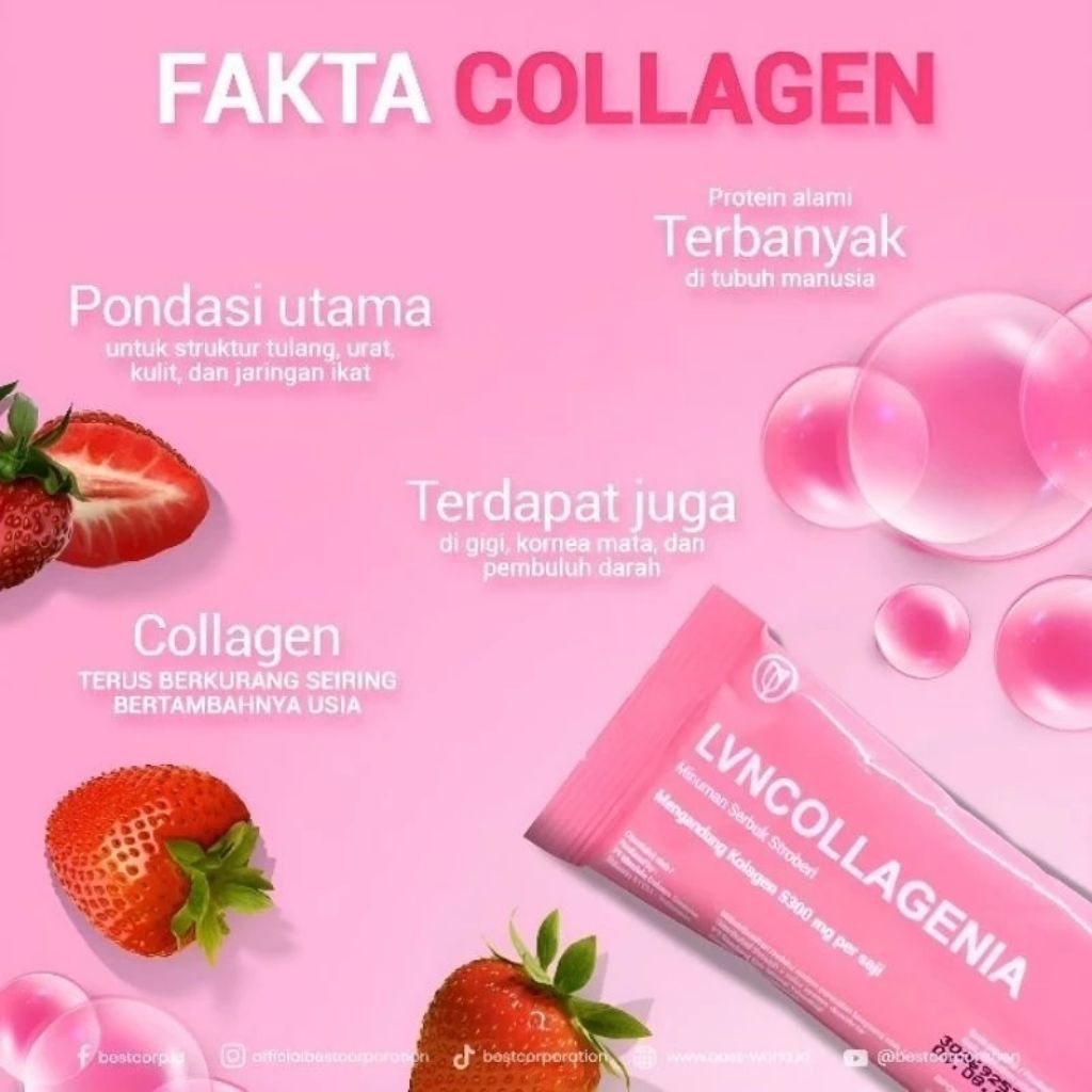 LVN Colagenia (100% ORI) Menyehatkan kulit, Detox kulit dari dalam.