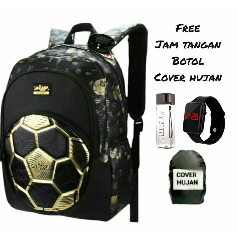 Tas Ransel Anak Laki Laki Sekolah Sd Kualitas Premium / Tas Anak Bola / Tas Gendong Anak Berkualitas