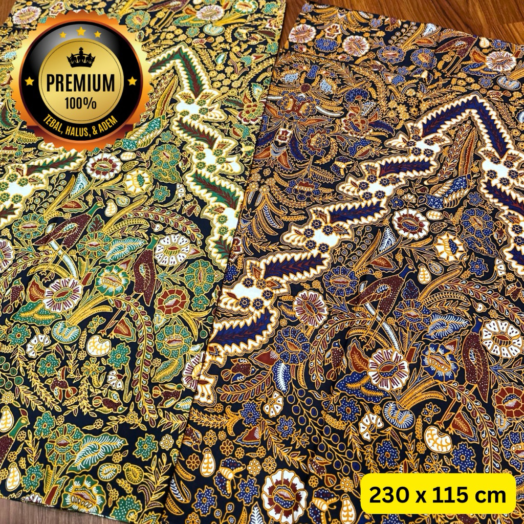 Kain Batik Printing Parang Merak Kencana KATUN PRIMIS