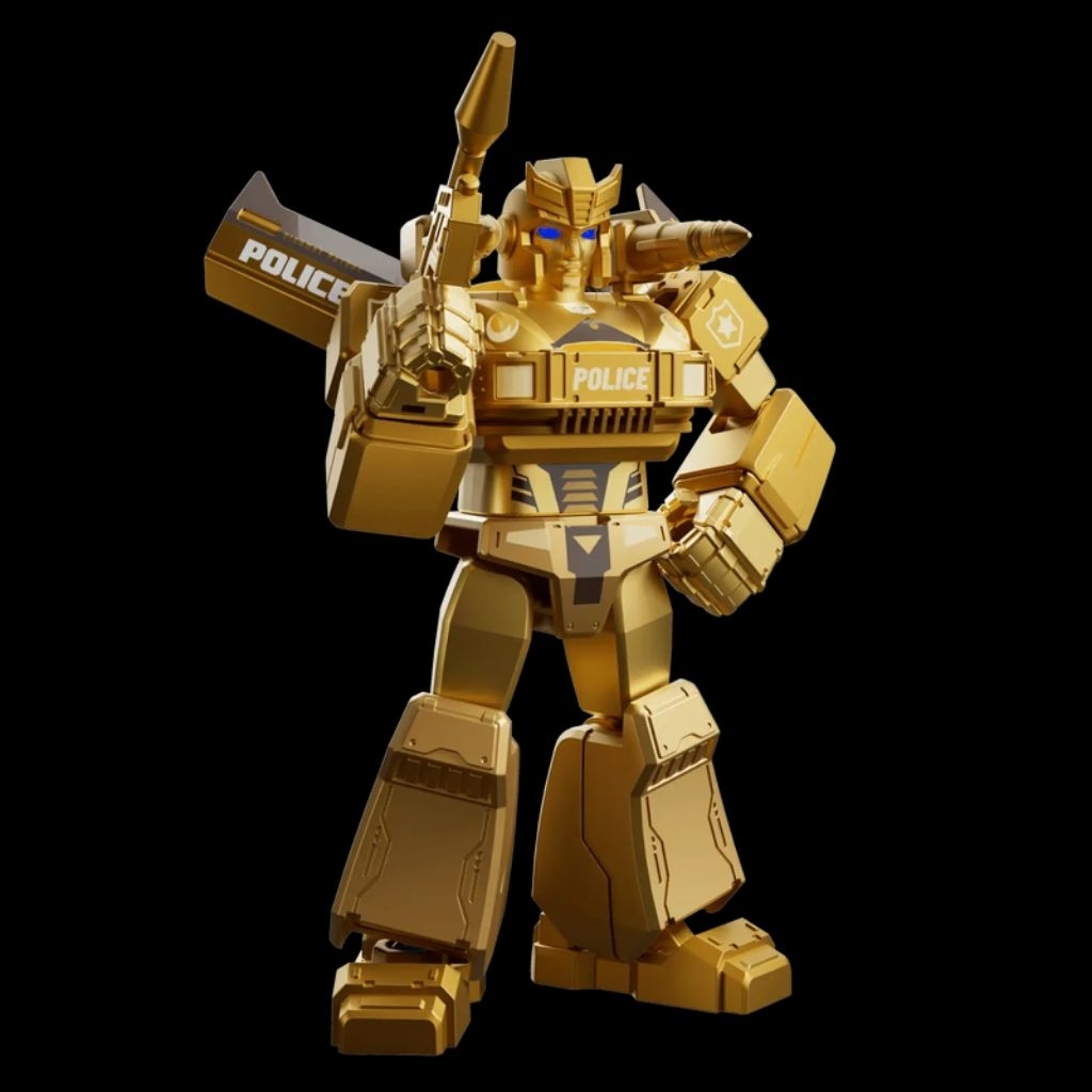BLOKEES TRANSFORMERS X YEARLY VERSION THE GOLDEN LAGOON LIMITED EDITION