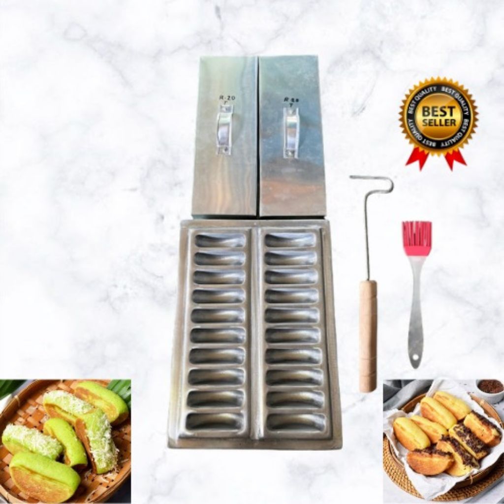 cetakan pukis LKS 7,5 (2 tutup) cetakan pukis LKS. 7.5 khas jogja/yogyakarta bahan berkualitas anti 