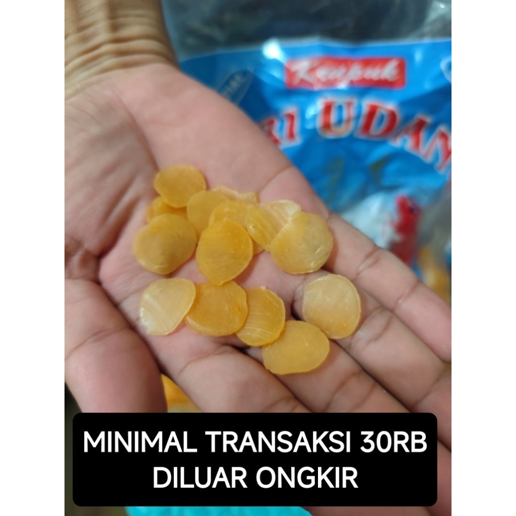 aneka kerupuk mentah kiloan murah 250gr udang dan bawang