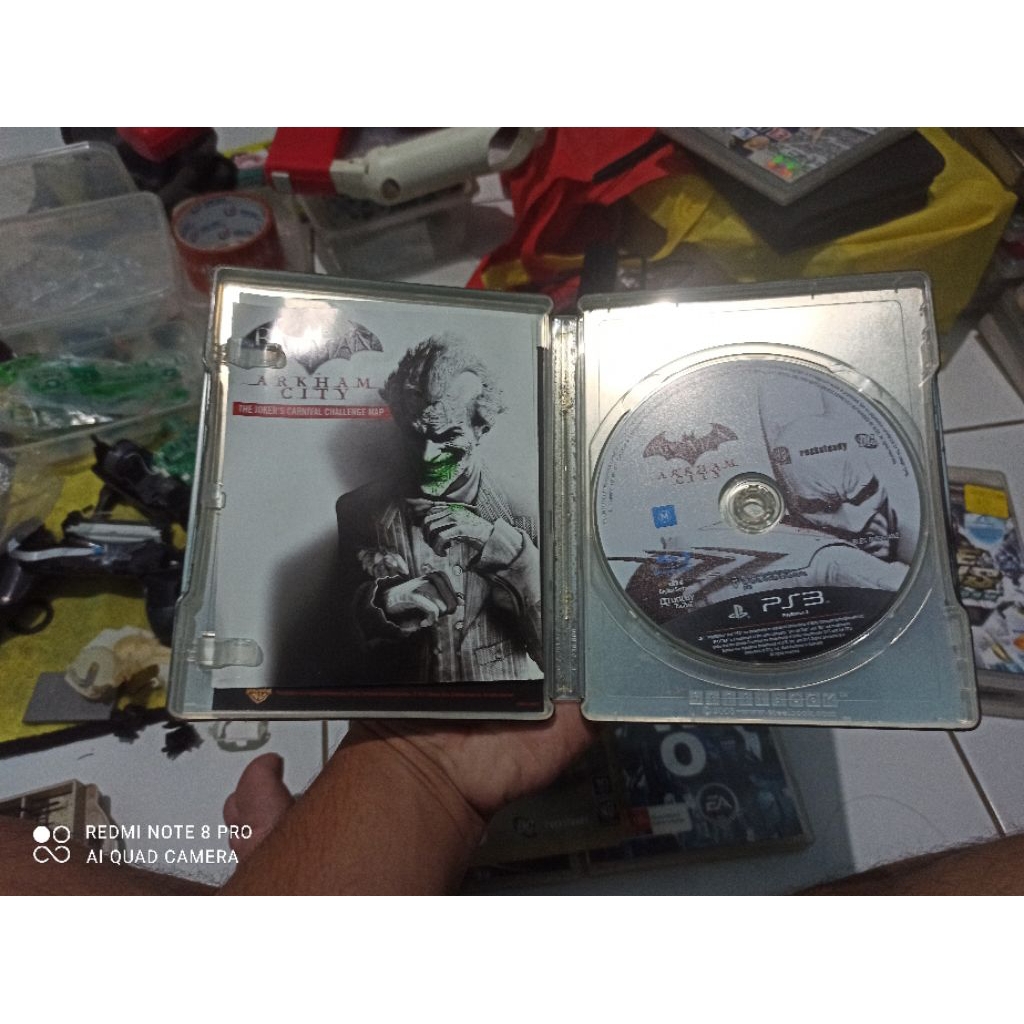 BD PS3 BATMAN ARKHAM CITY STEELBOOK