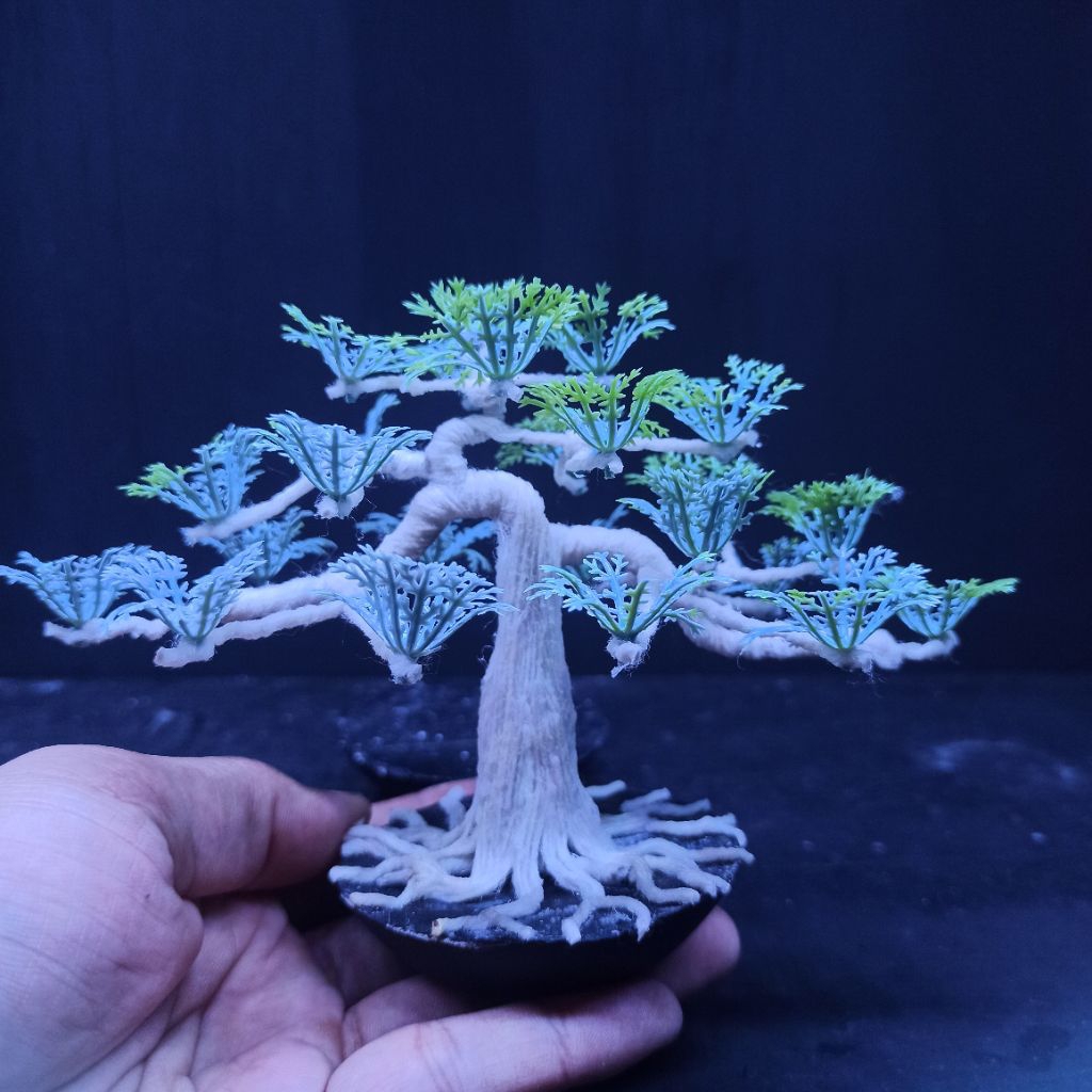 bonsai hias replika plastik bonsai aquascape bonsai aquarium tank