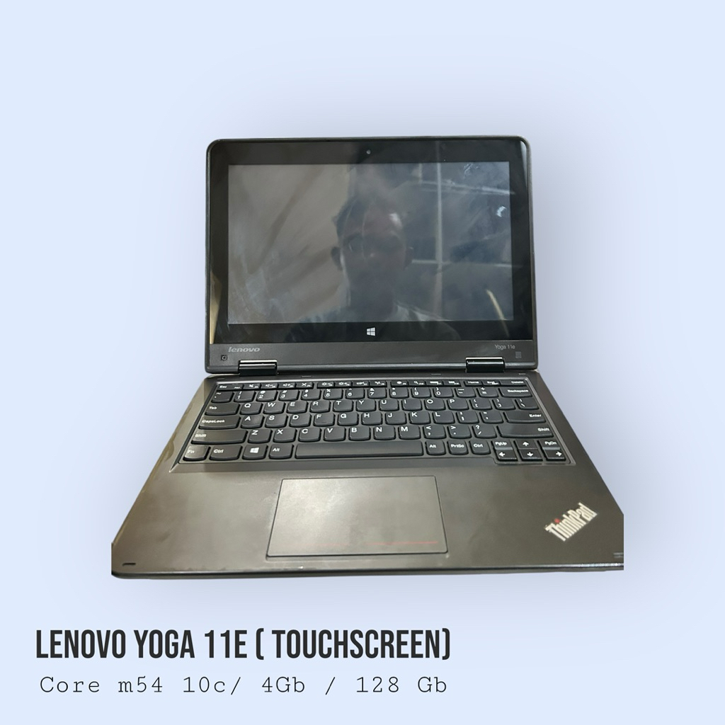 Lenovo Yoga 11e Touchscreen Core m5 RAM 4GB SSD 128GB Laptop Hybrid Lipat
