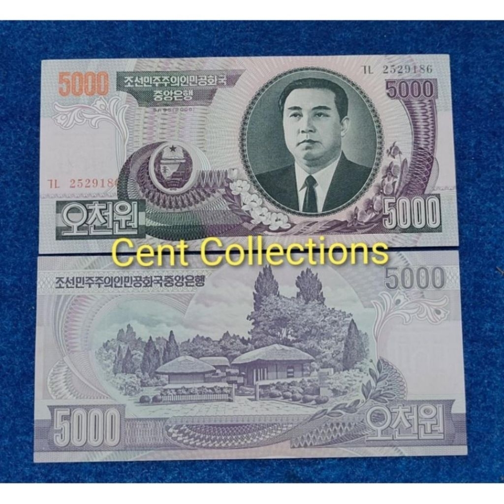 Uang Asing 5000 Won Korut