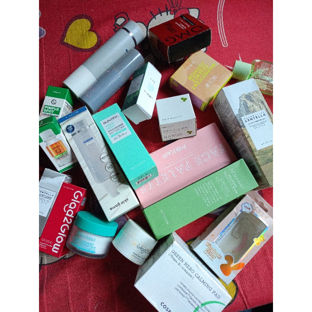 [BISA COD] jual jar/botol/wadah skincare kosong WAJIB BACA DESKRIPSI