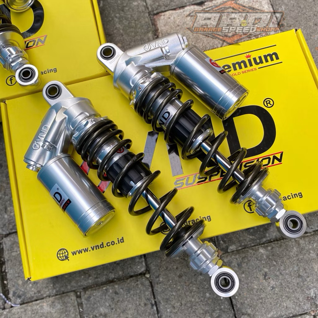 Skok Shock Belakang VND AK 111 Titanium Ukuran 340mm