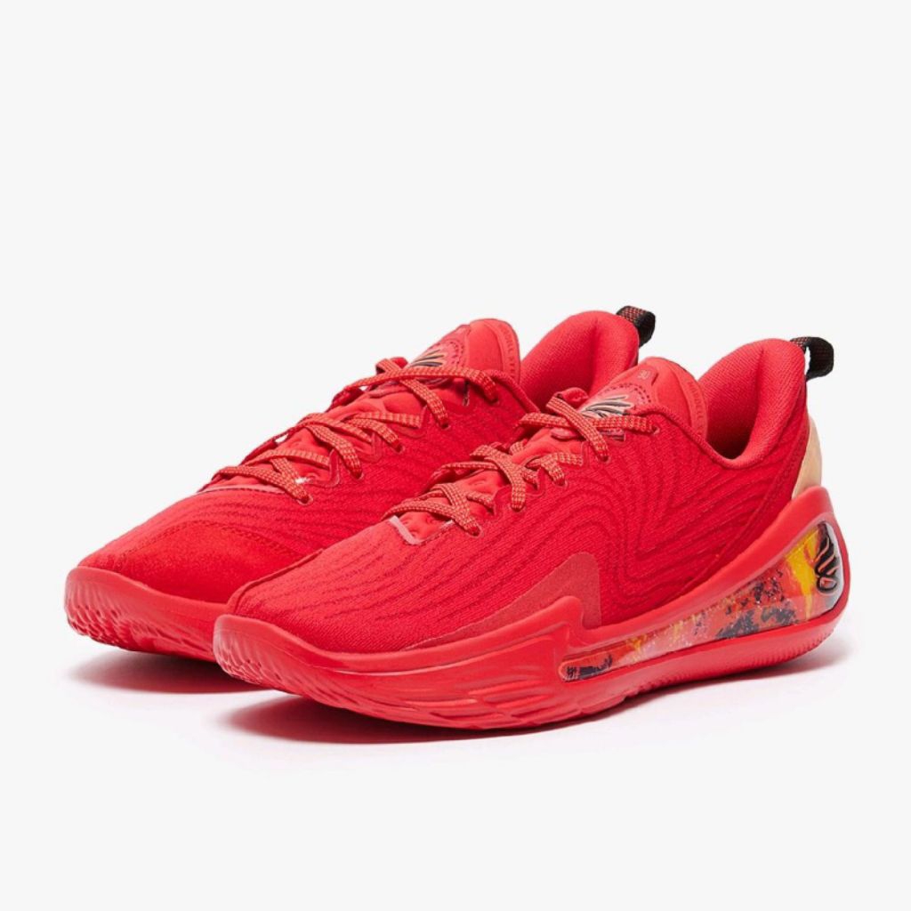 Sepatu Basket Curry 12 Dub Nation - Red/Ares Red/Red - 40