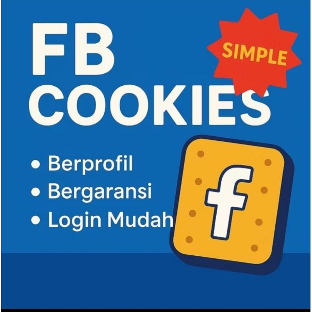 FB Cookies|Bergaransi|Aman|Siap Digunakan