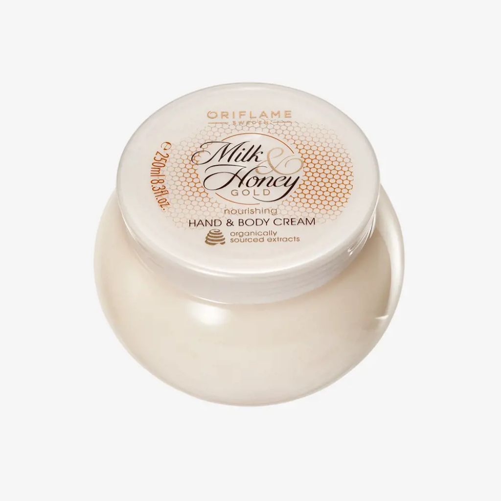 Milk & Honey Gold nourishing Hand & Body Cream 250ML Oriflame