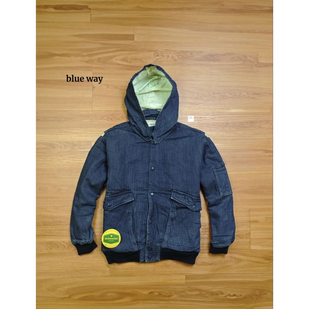 blue way Casual denim jacket