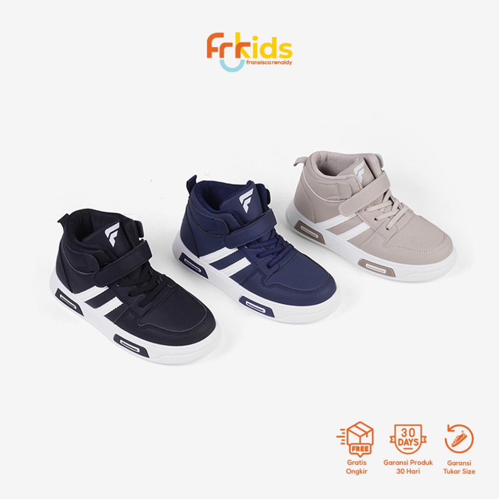 Fransisca Renaldy Sepatu Sneakers Boots Anak Sporty T.Akai