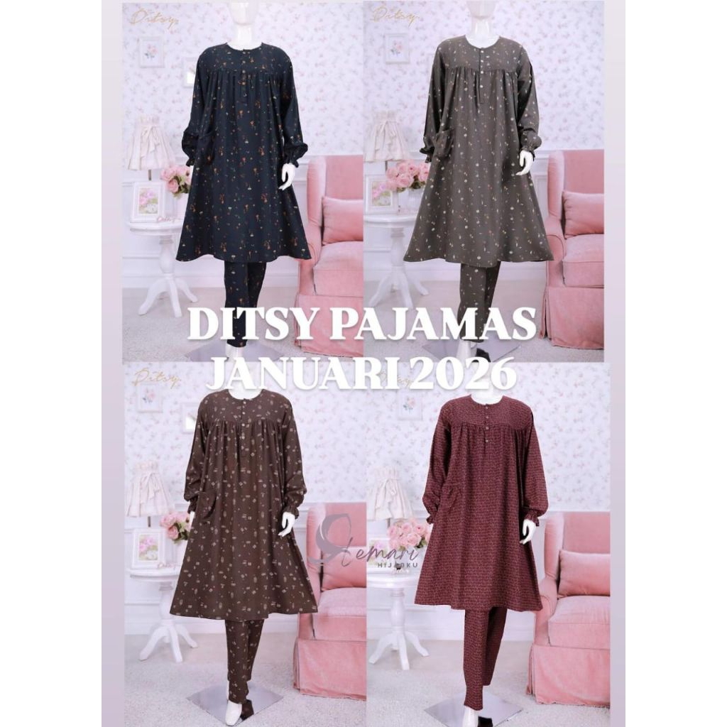 DITSY PAJAMAS - DITSY JANUARI 2026 - DITSY