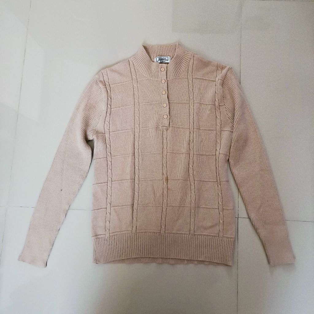 [Preloved] Baju Rajut Kepang