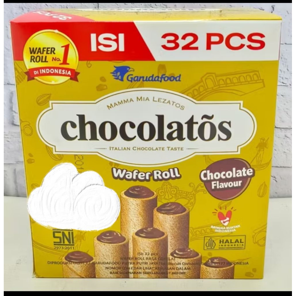 Gery Chocolatos astor 8.5 Gram Kemasan Baru 32pcs