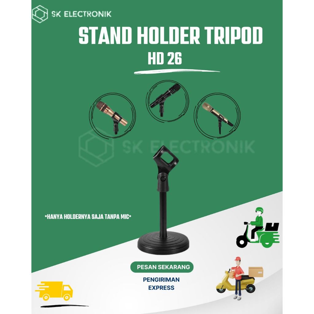 Stand / Holder Microphone Meja HD 26