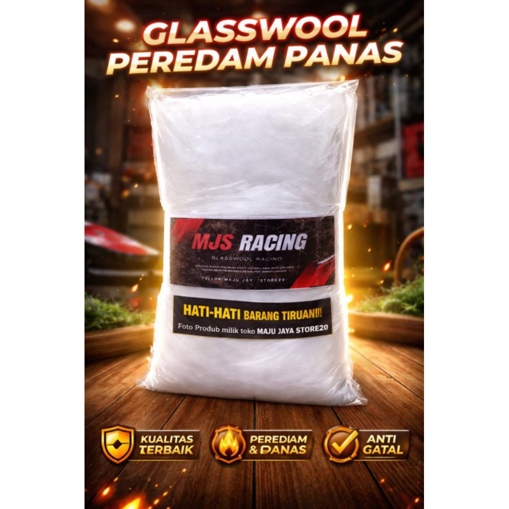Glasswool knalpot 10 pcs | Glasswool knalpot anti bakar | Glasswool knalpot anti bakar premium| | Gl