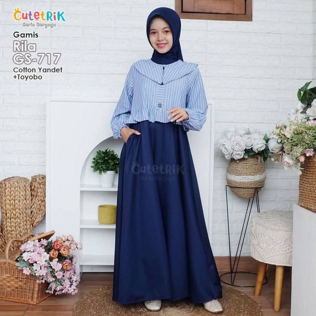 [2026 BEST SELLER ORIGINAL CUTETRIK TERBARU] GAMIS PAKAIAN BAJU MUSLIM / MUSLIMAH ANAK PEREMPUAN ALE