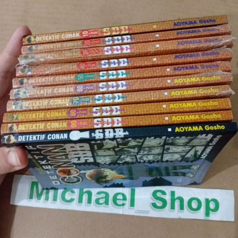 MIX SEGEL Komik Detektif Conan Super Digest Book SDB PLUS + BLACK , 10 20 30 40 50 60 70 80 90 LENGK