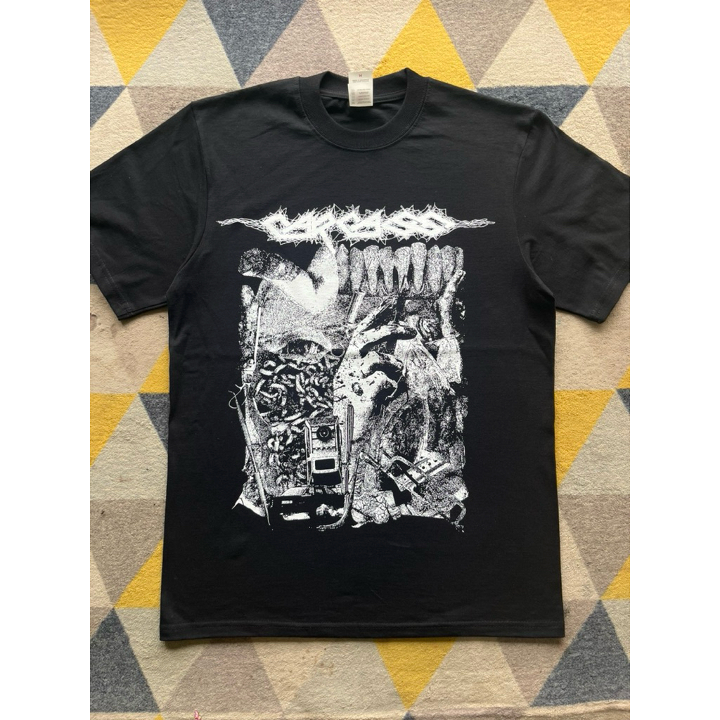 Kaos Band Carcass Tag Stitch supply Heavy Cotton 16s