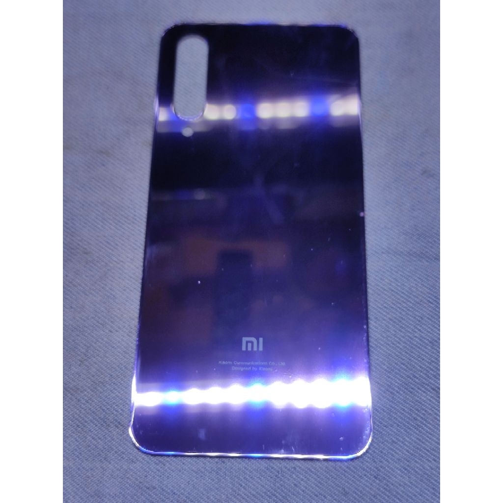 backglass backdoor mi 9 se original copotan Xiaomi black dan pink