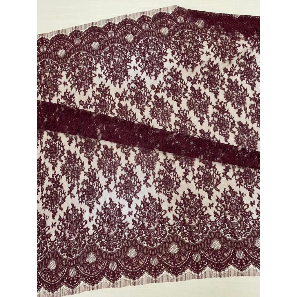 Amora Lace - Original France Lace Metalic 6103 - Ukuran kain 1,8m x 1,1m