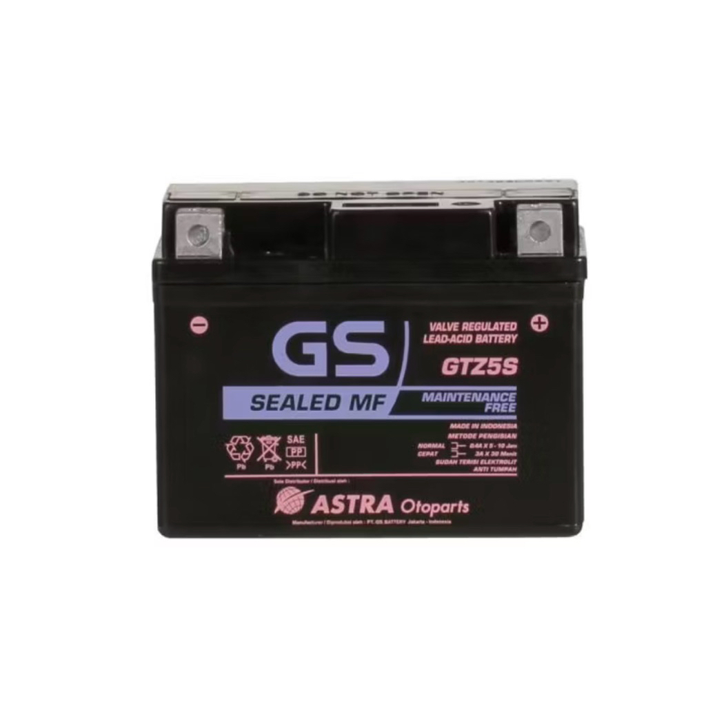 Aki Motor Gs ASTRA MF (GSMF-GTZ-5S) Beat,Vario,Scoopy,dll