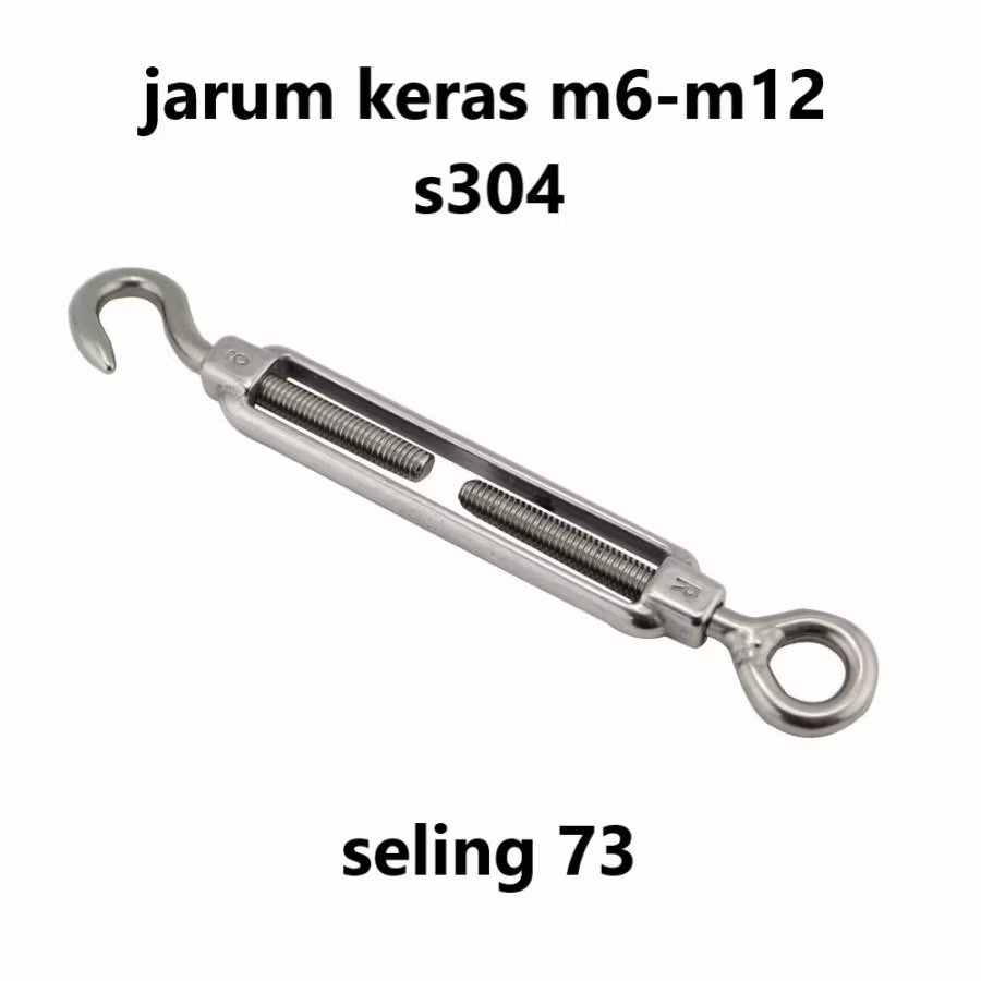 Span skrup 12mm Stainless/ Jarum Keras M12/ Water Mur Stainless 304