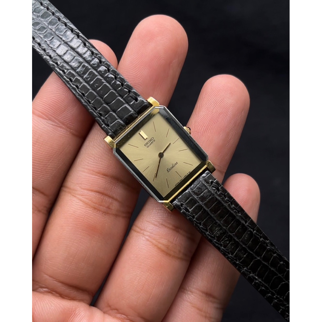 Jam Tangan Seiko Tank Exceline Vintage Japan