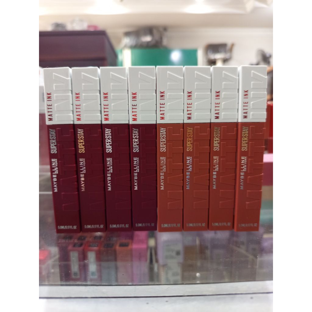 Lipstik Matte Maybelline Superstay Matte Ink - Tahan Lama, Transferproof, 30+ Warna