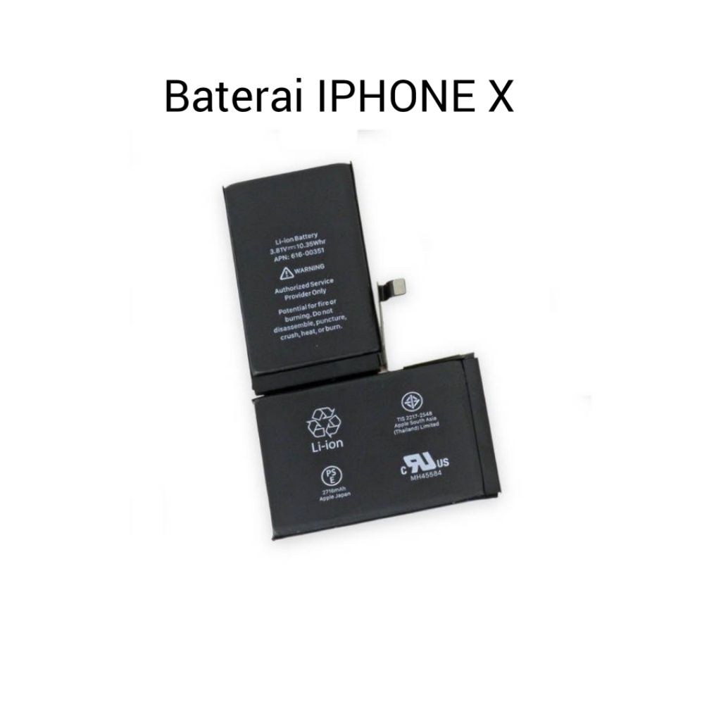 BATERAI ORIGINAL IPHONE X