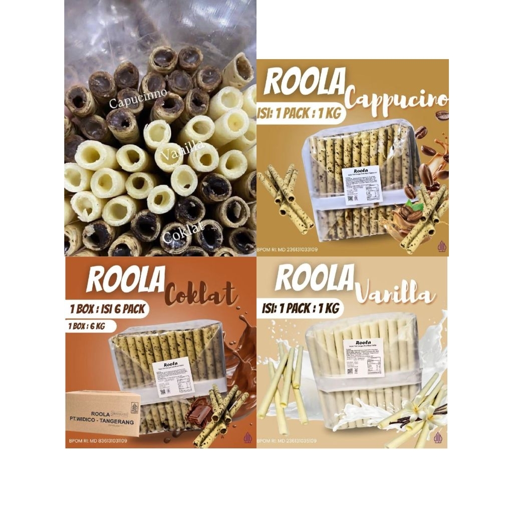 Astor Rolla premium ecer grosir astor enak renyah full topping