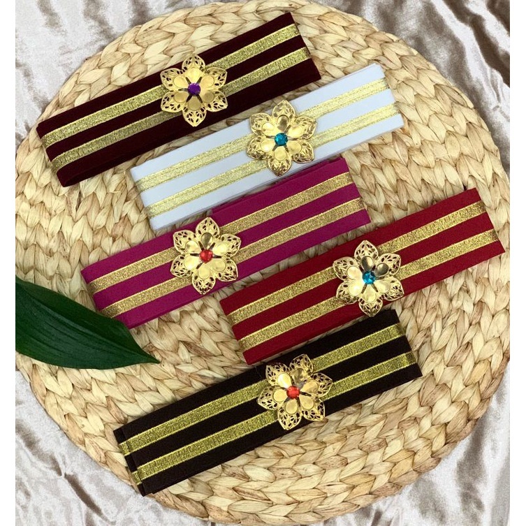 READY Sabuk Obi Bludru / OBI Beludru Bali Ikat Pinggang OBI Tari OBI Entik / Sabuk Bali